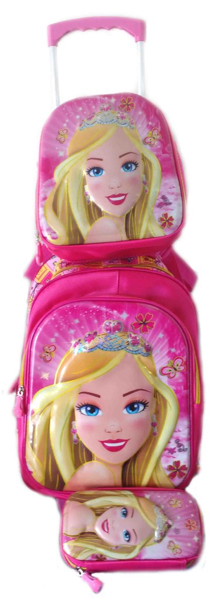 Mochila de Rodinhas Barbie Drica Fashion Salvador