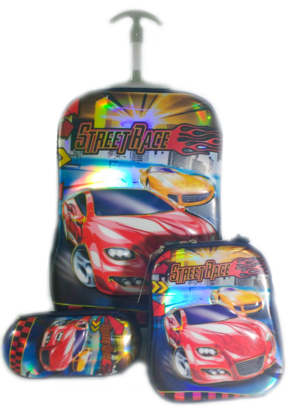 Mochila de Rodinhas Carros Drica Fashion Salvador
