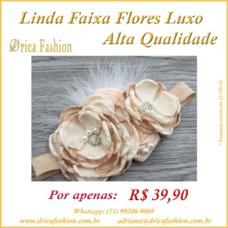 Faixa Flores Luxo