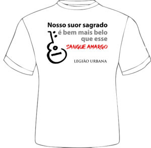 Camisa Legião Urbana - Tempo Perdido - Camisas Premium Drica Fashion