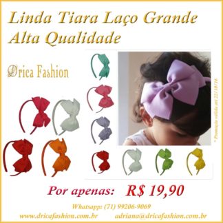 Tiara Laço Grande