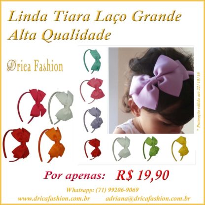 Tiara Laço Grande